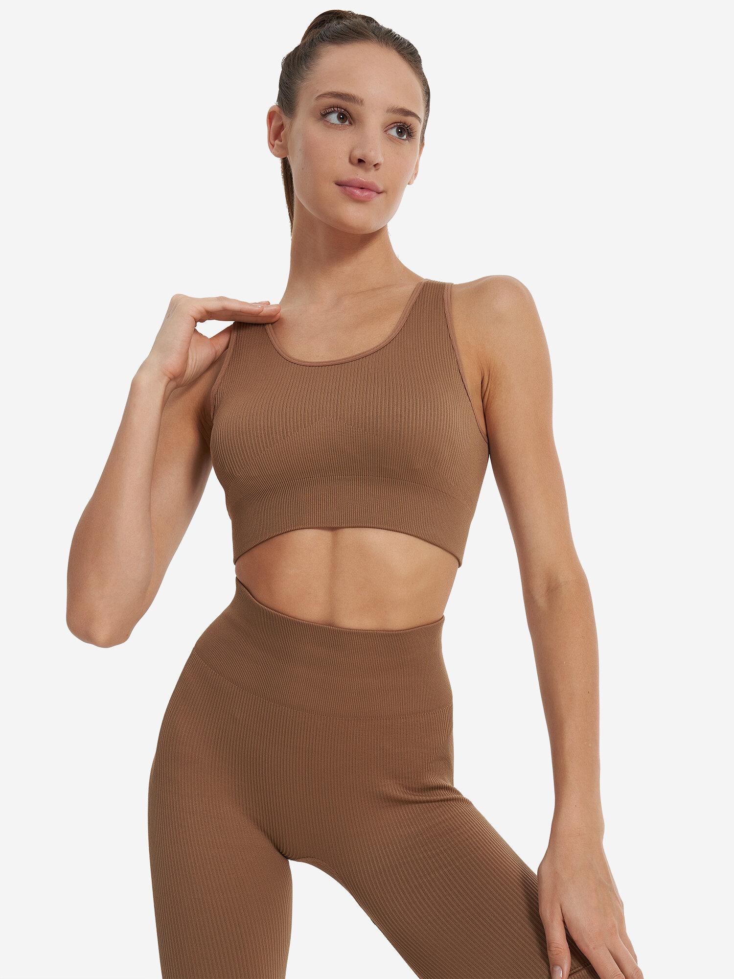 Топ спортивный MATRIX SPORT MPF Ribbed Seamless Sports bras