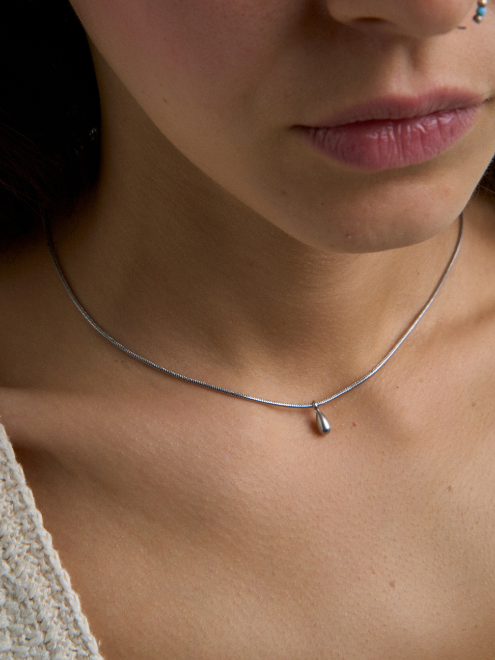 Чокер RESURS, длина 35 см, стальной — фото 1