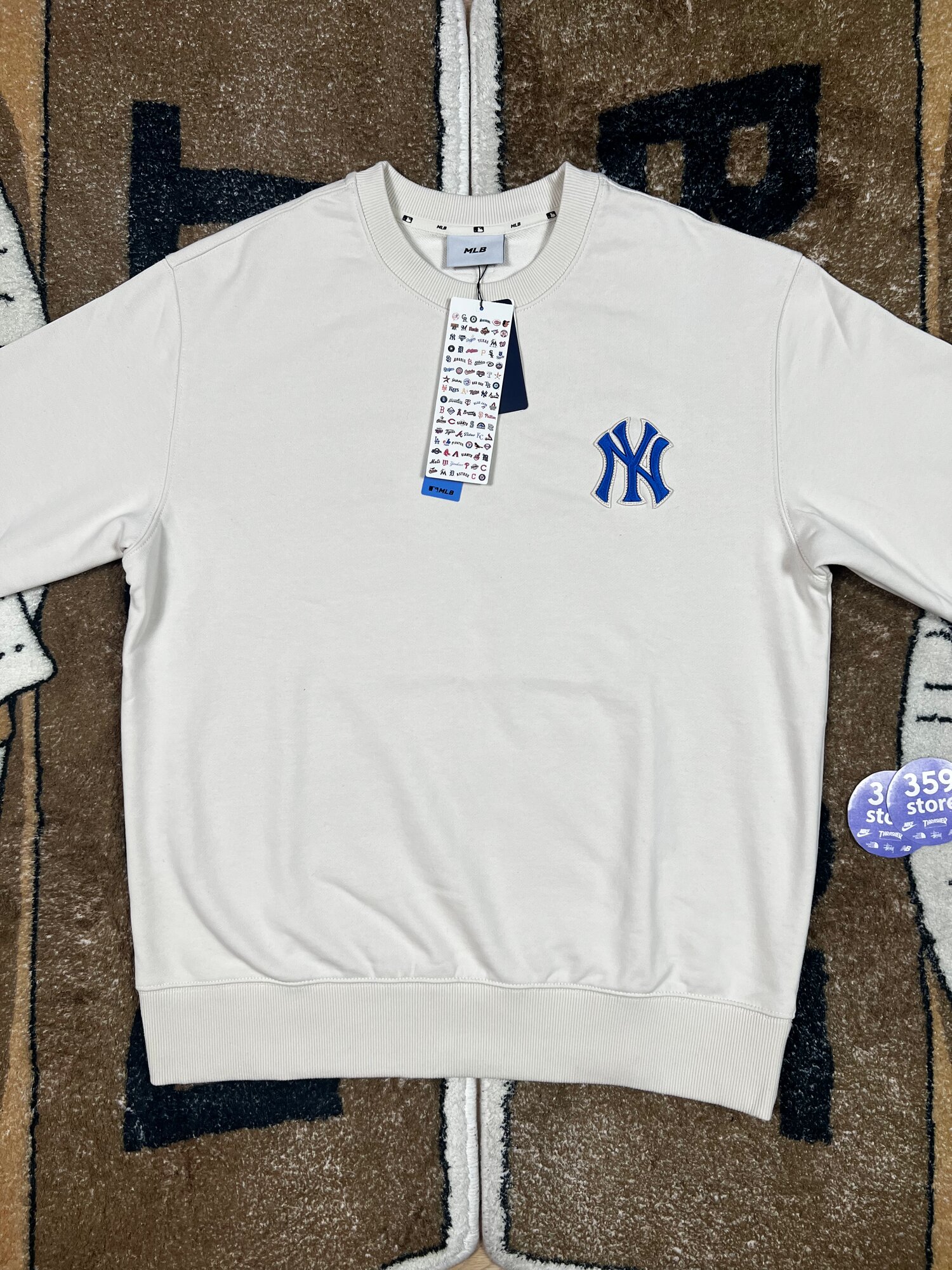 Свитшот MLB NEW YORK YANKEES SS21 BIEGE