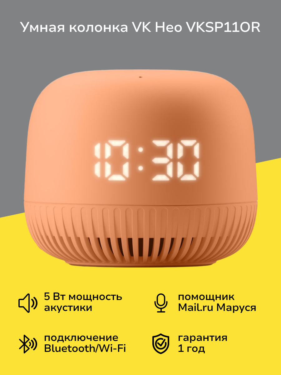 Умная колонка VK Нео VKSP11OR Orange