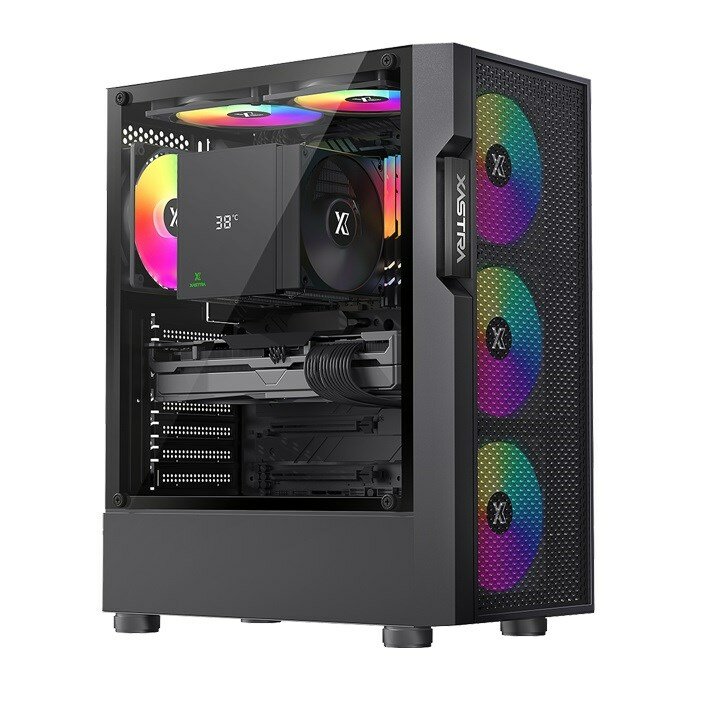 Игровой компьютер BonusPK GAME 53794483 (AMD Ryzen 5 7500F 3.7 ГГц, AMD A620, 32 ГБ DDR5, SSD: 500 Гб, HDD: 4000 Гб, NVIDIA GeForce RTX 3060 12 Гб, WI-FI, Без привода, 600 Вт, Xastra A302 4FRGB, Windows 11 Pro)