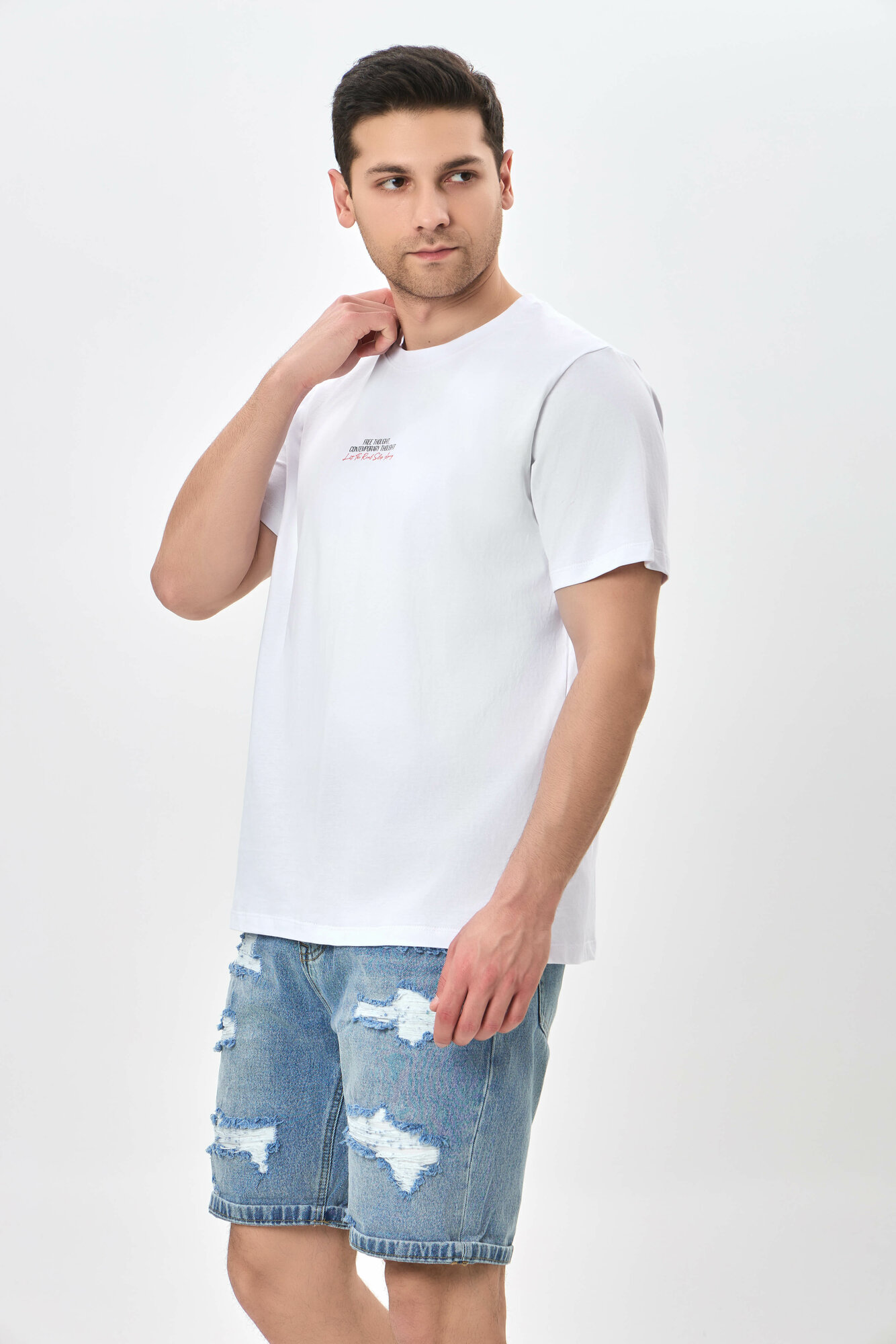 Футболка спортивная TERRA PRO, размер 2XL, white