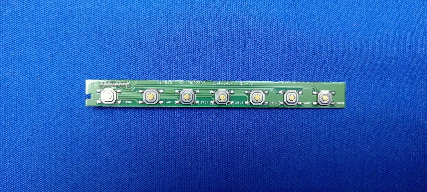 TE48Y03 KK 21002702 REV-02 Плата кнопок для 32A3000 Lcd Телевизор Dexp Плата управления арт. 12710