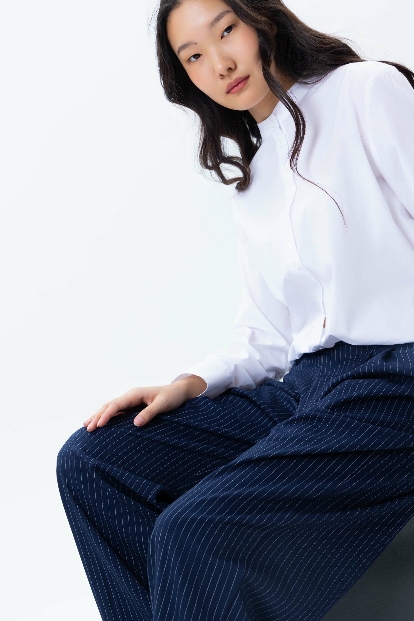 Брюки классические TERRA PRO TERRA PRO, размер L, navy — фото 1