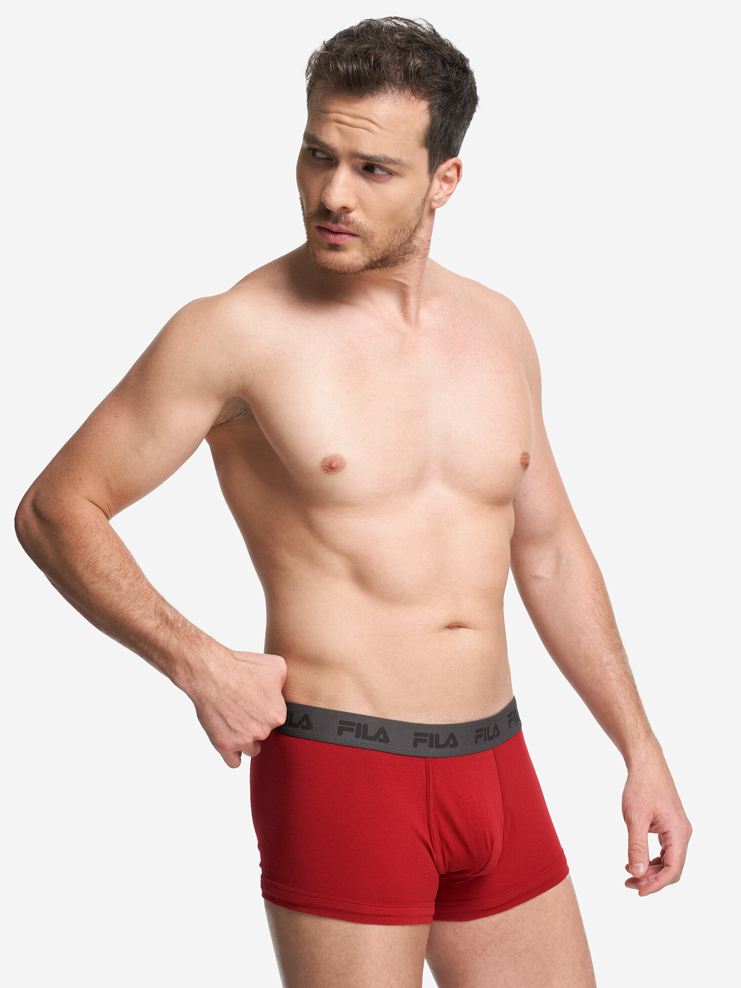 Трусы Fila, размер 48, красный/синий — фото 1