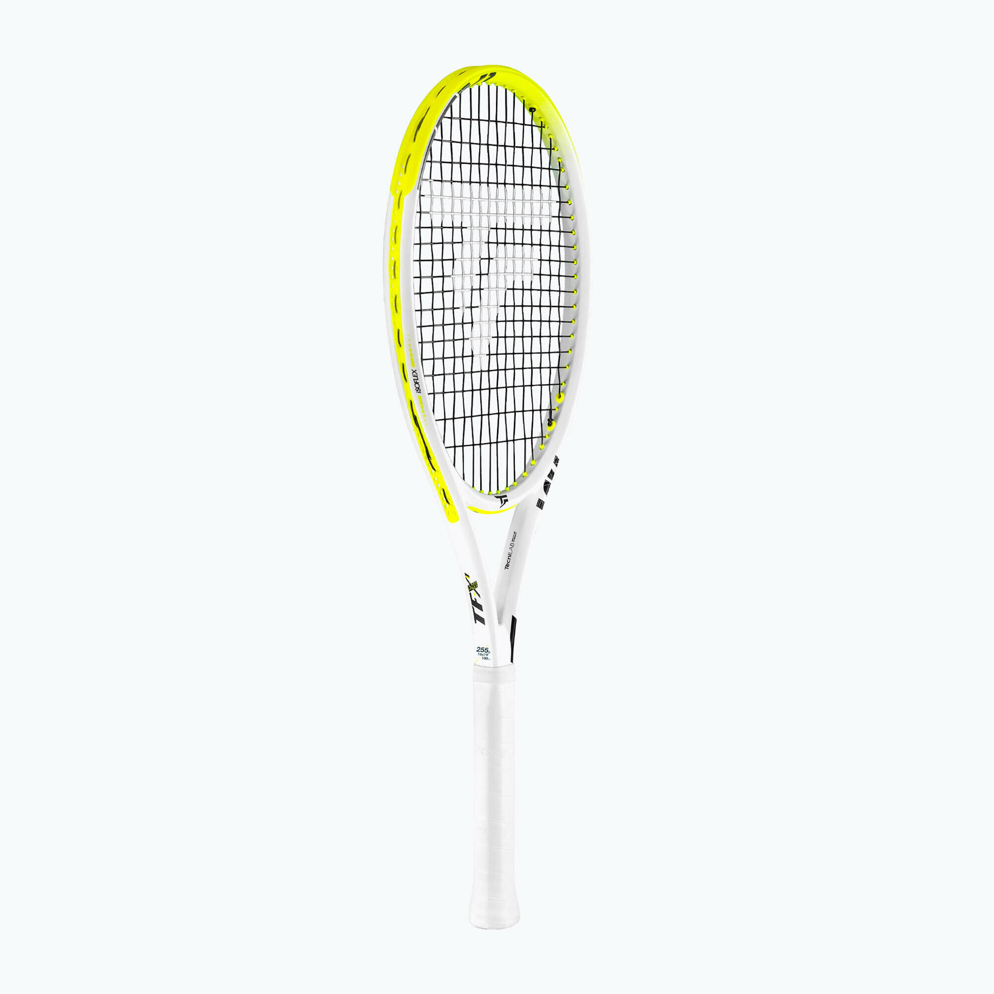 Decathlon Теннисная ракетка Tecnifibre TF-X1 V2 255, размер GRIP 0, белый/желтый