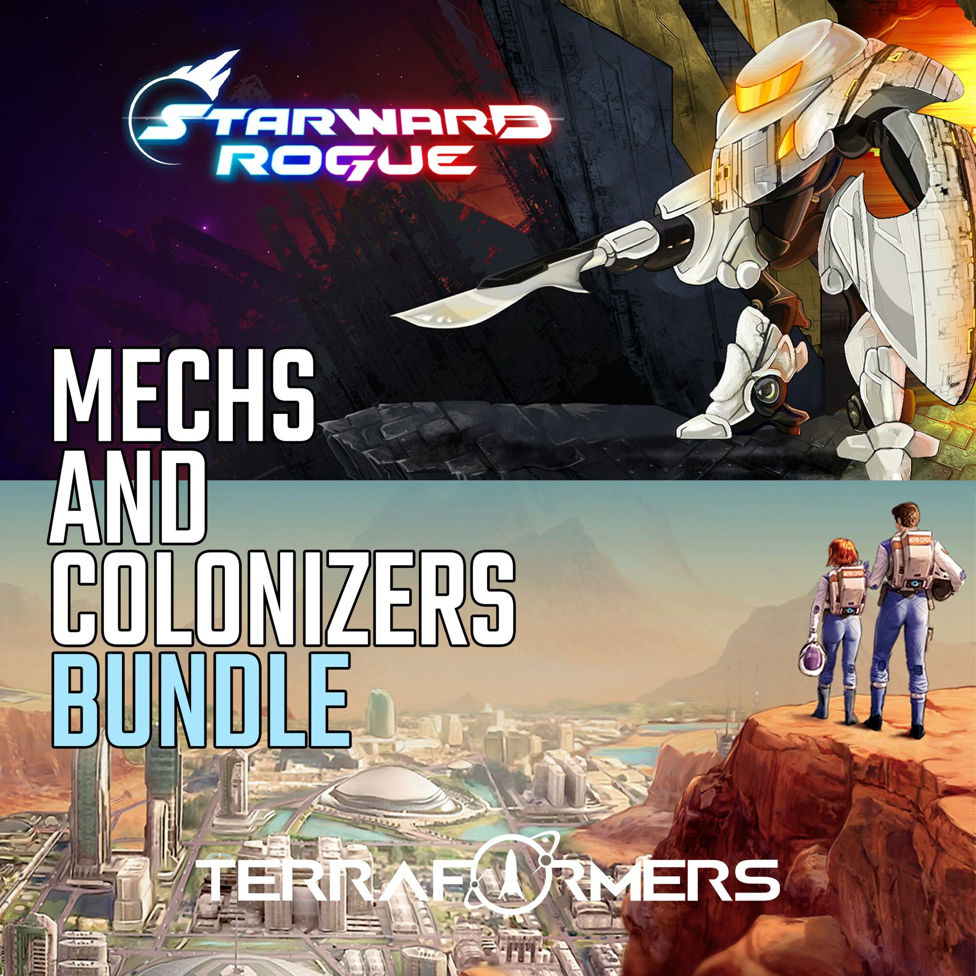 Игра Terraformers + Starward Rogue - Mechs and Colonizers Bundle для Xbox - Цифровая версия, США