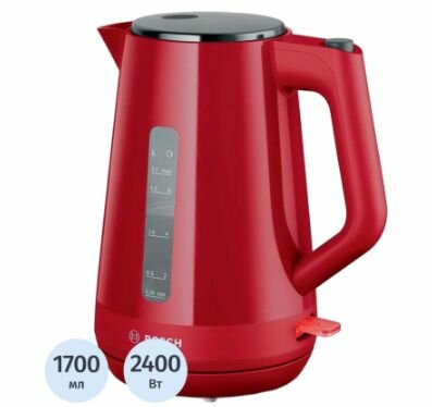 Чайник электрический Bosch TWK 1M124 красный