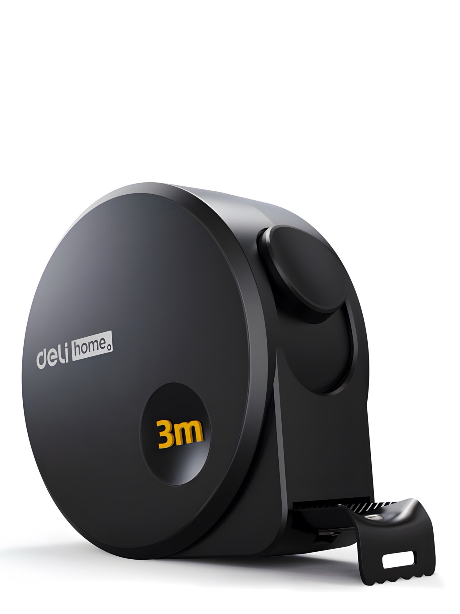 Картинки Рулетка Xiaomi Deli Home строительная карбоновая (черная, 3 метра)