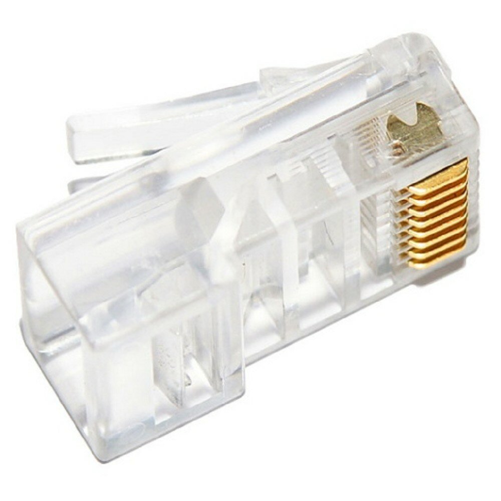 Cabeus Коннектор 8P8C RJ-45 Прозрачный