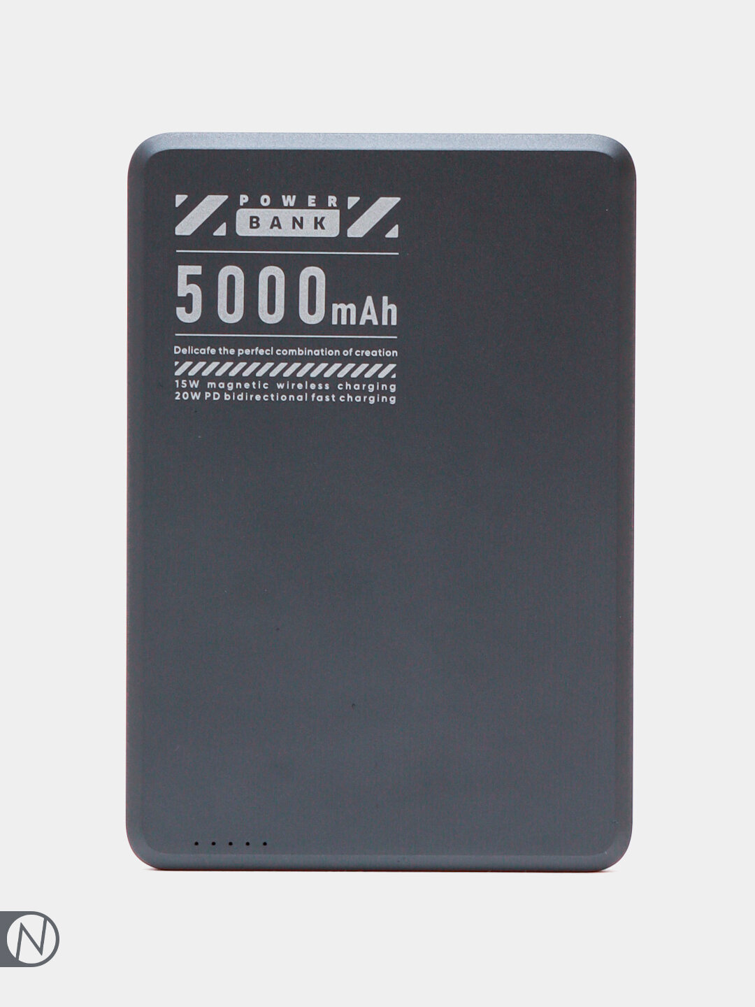 Ультратонкий внешний аккумулятор MagSafe, Power Bank с беспроводной зарядкой — фото 1