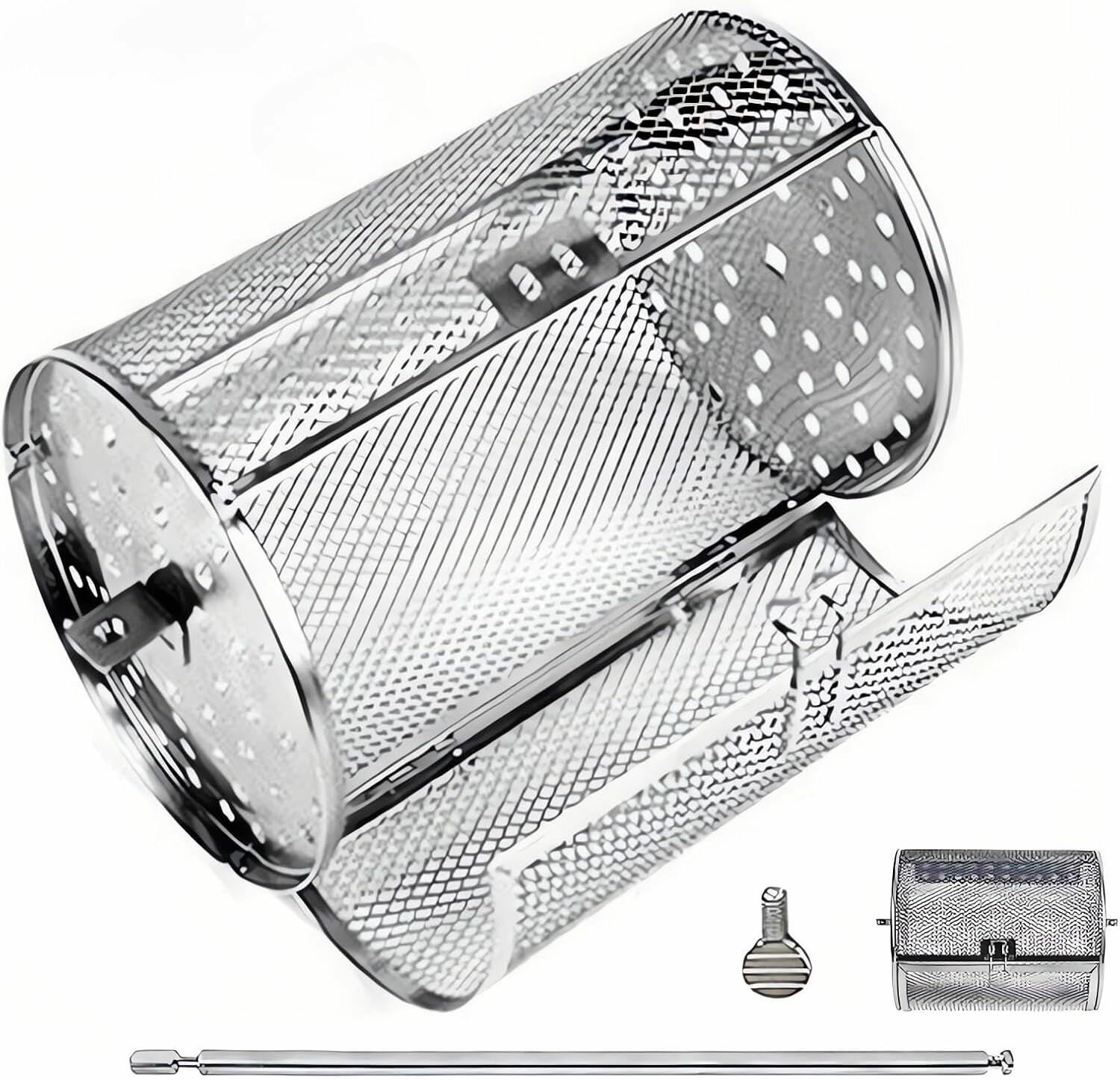 Роторный гриль из нержавеющей стали