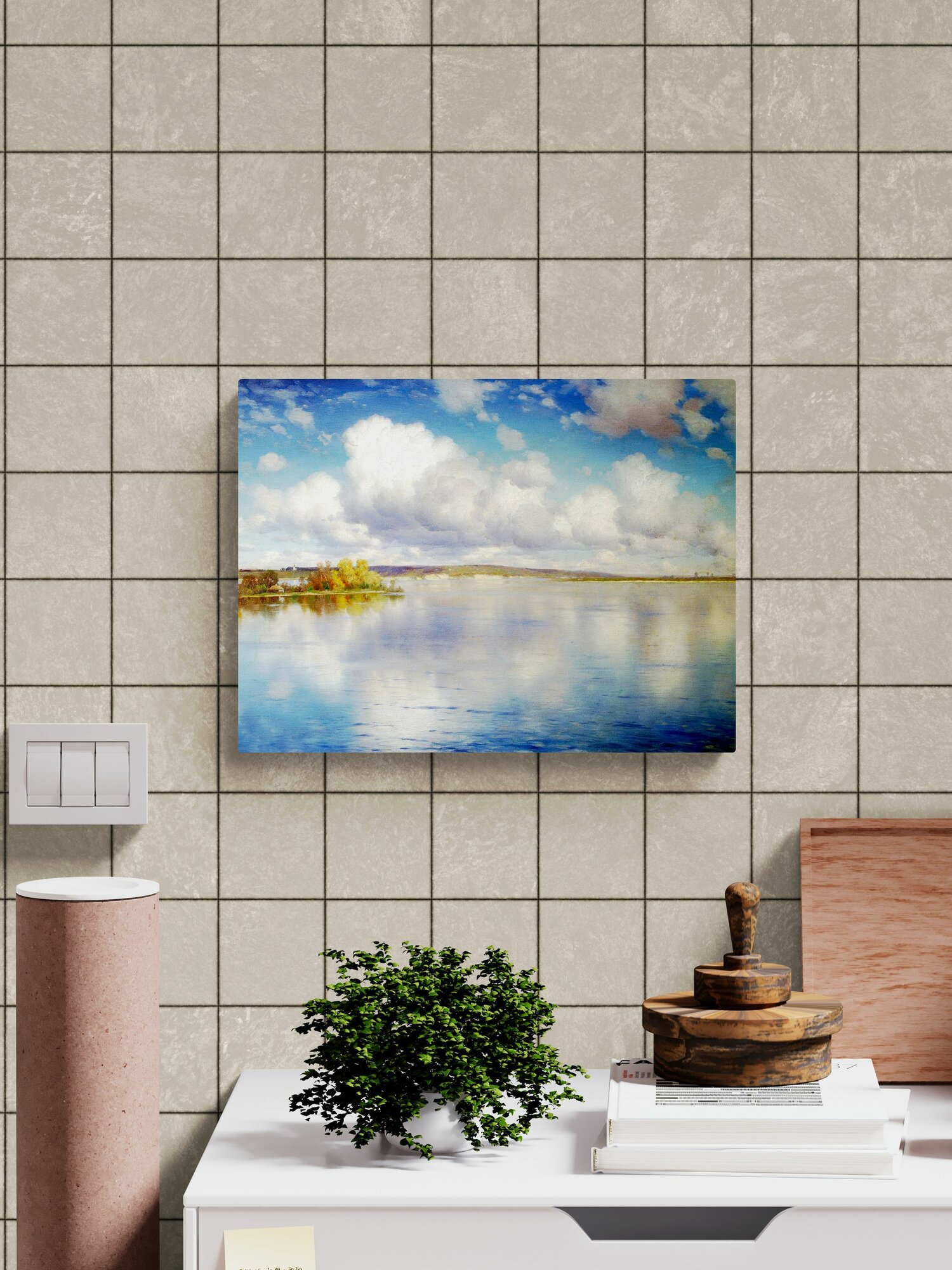 Крыжицкий Константин Яковлевич "Озеро" 40х30 см — фото 1