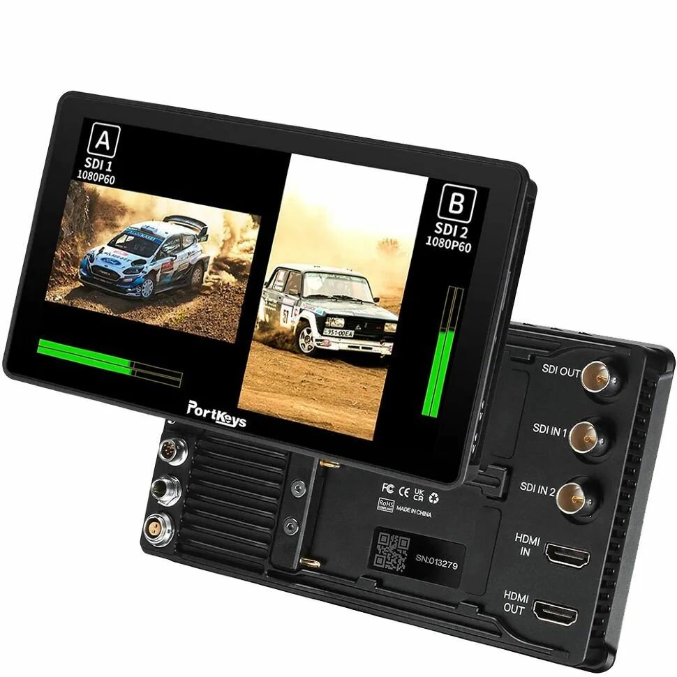 Монитор 7" Portkeys BM7II DS 2200NIT HDMI/3G-SDI Touch Screen