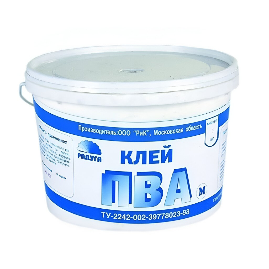 Клей Магия Радуги ПВА-М строительный универсальный водостойкий 5 кг