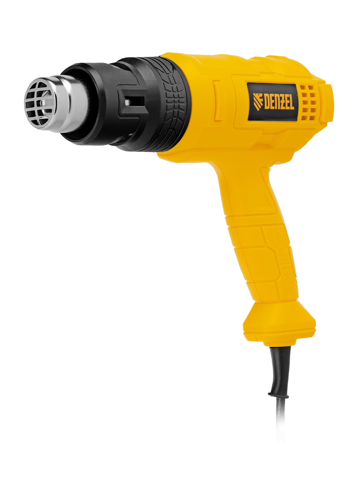 Фен строительный Denzel HG-1800 1.8 кВт 250/250/500 л/мин 3 режима и защита от перегрева фен технический 28001