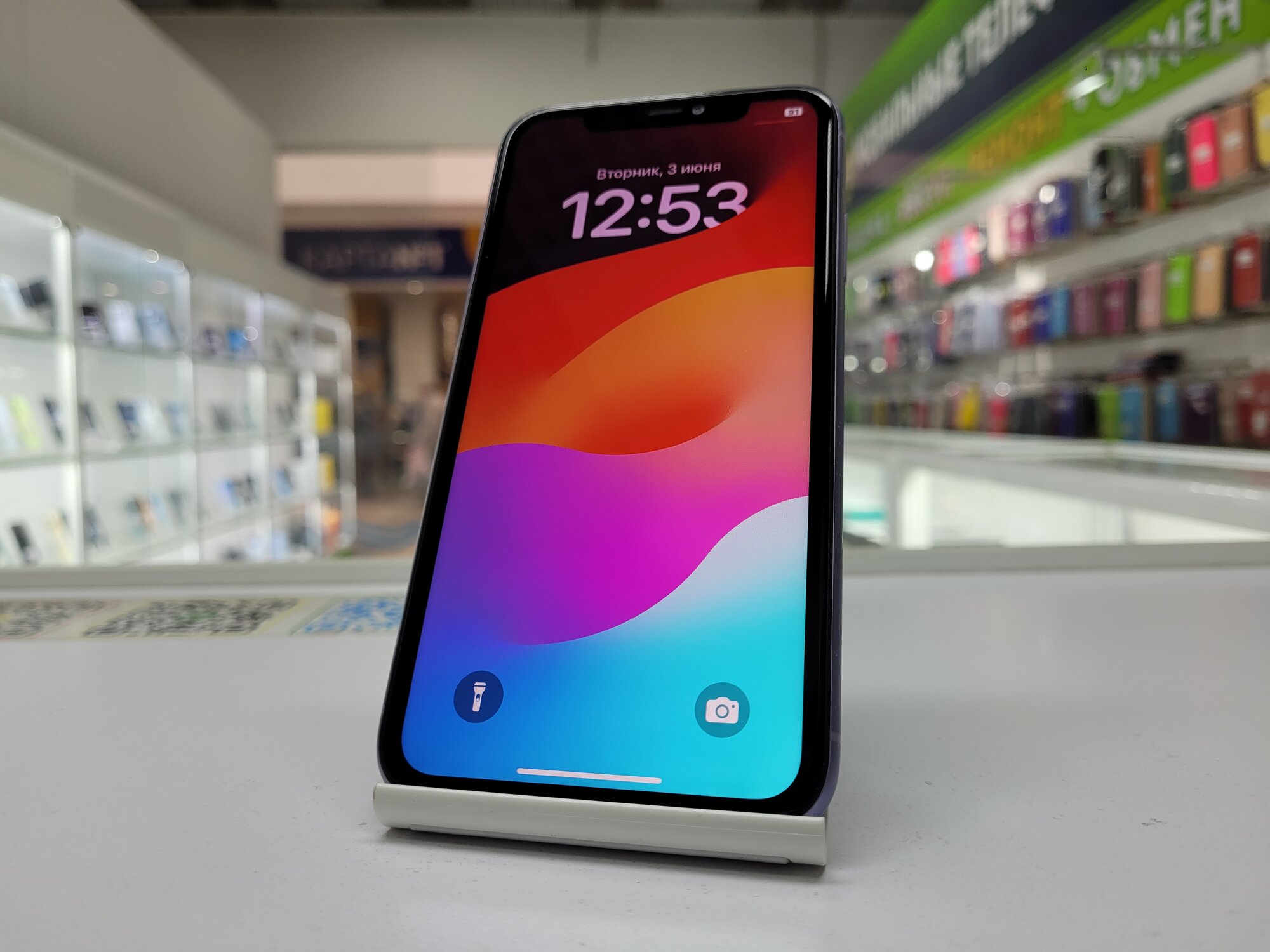 Смартфон Apple iPhone 11 128 ГБ, Dual: nano SIM + eSIM, фиолетовый