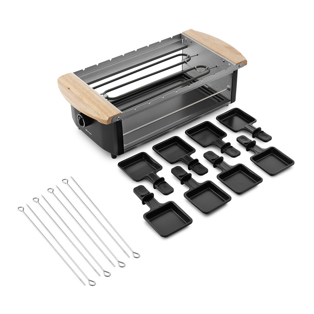 Раклетница - гриль Kitfort КТ-1650 черный — фото 1