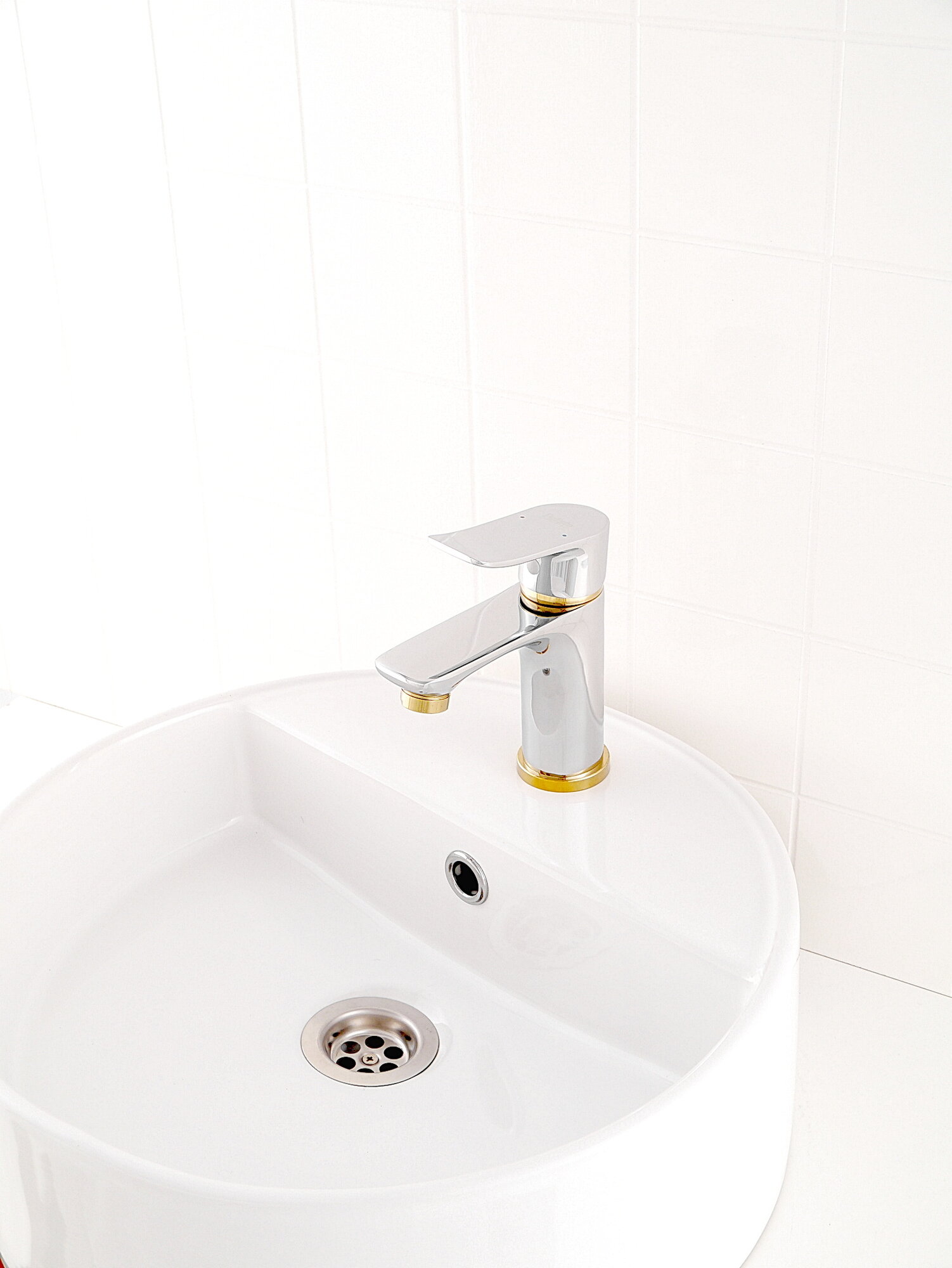 Смеситель Potato P1032-4, цинковый сплав, хромированный, горизонтальный монтаж — фото 1