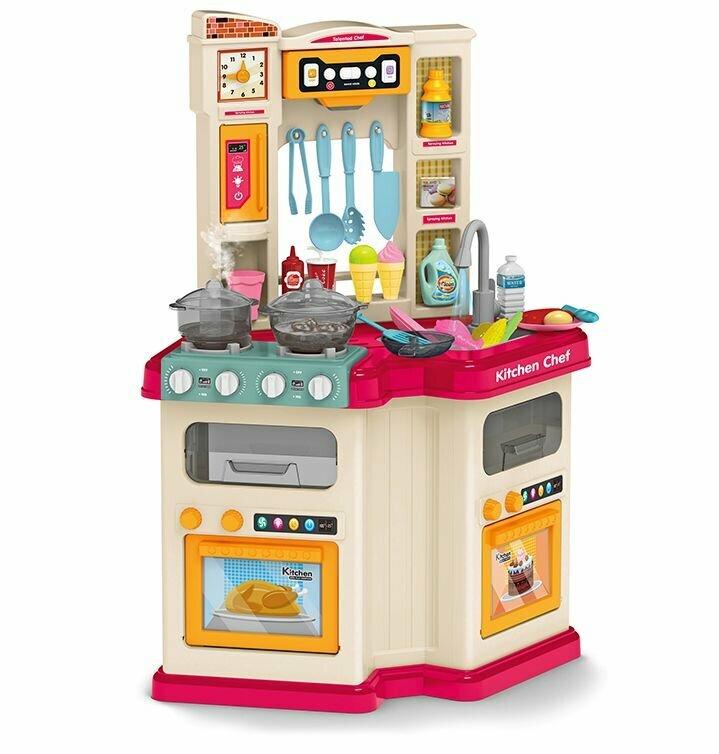 Детская игровая кухня Talented Chef 922-110 (вода, пар, свет, звук)