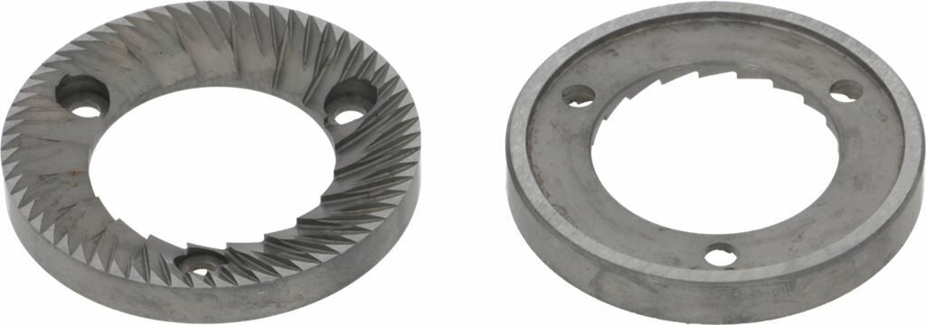 Жернова (ножи) для Macap MX-MC6 (правые) 64.5х38х8.5мм (3отв.)