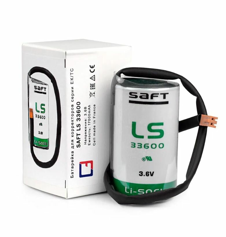 Батарея литиевая SAFT LS33600 ( EK260 )