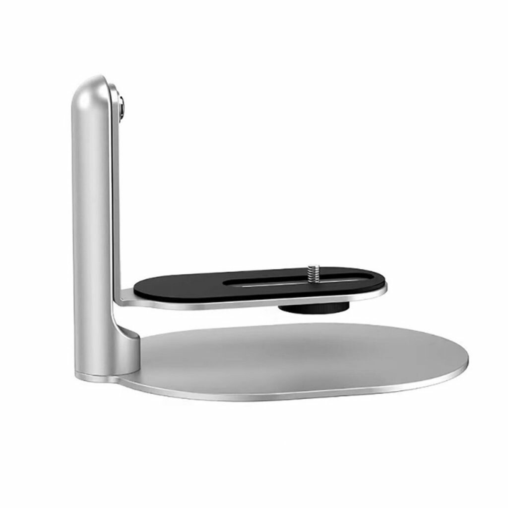 Прочная настольная подставка для проектора с нагрузкой до 6.6 фунтов, 360-градусное вращение, универсальное крепление 1/4 дюйма