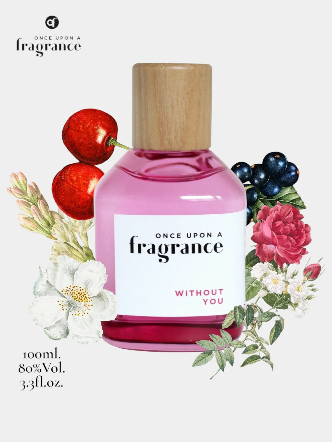 Парфюм для женщин 100 мл WITHOUT YOU 100ML - POUR FEMME - EDP FRANCE