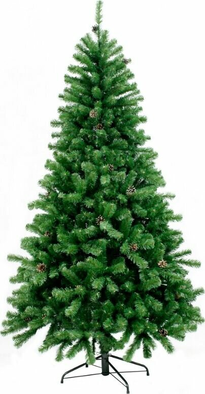 Ель искусственная елка новогодняя с шишками 1.55 м 10113155