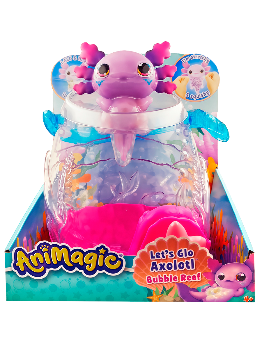 Игровой набор Goliath Аксолотль с аквариумом