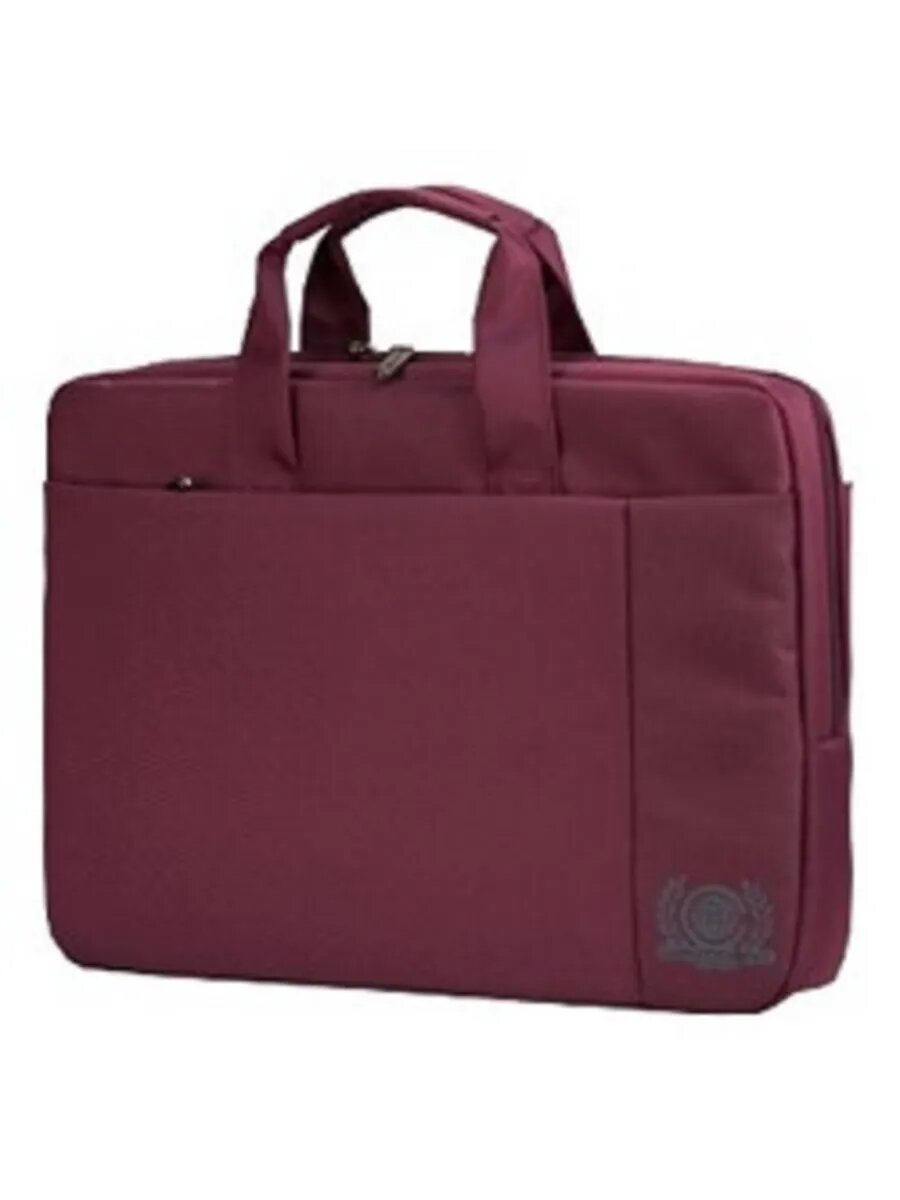 Сумка Continent CC-215 бордовая, для ноутбука 15,6 дюйма, защита от воды