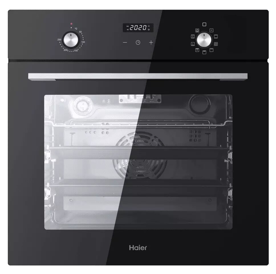 Духовой шкаф Haier HOX-P09CGB, с грилем, конвекцией и черный