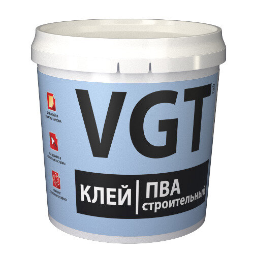 Клей ПВА строительный VGT 1 кг