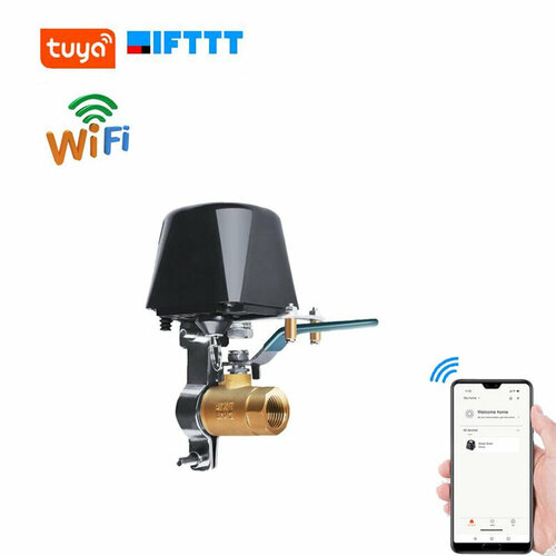 Интеллектуальный Wi -Fi Water клапан клапан клапана Robot Wi -Fi Bluetooth Remote Controller может быть связан 1989₽