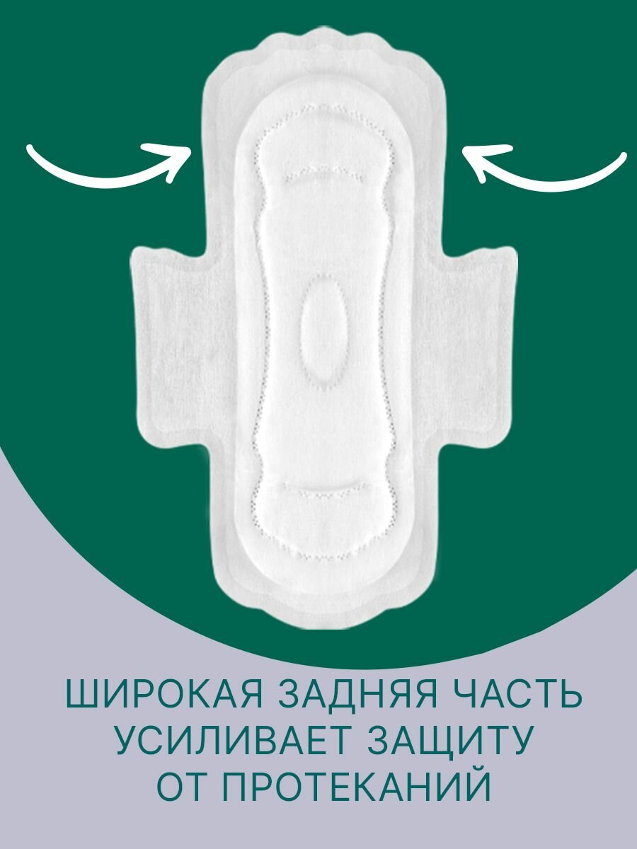 Прокладки Женские Гигиенические Прокладки женские ночные Ola! Silk Sense с хлопковой поверхностью, 24 шт. (4 уп. х 6)