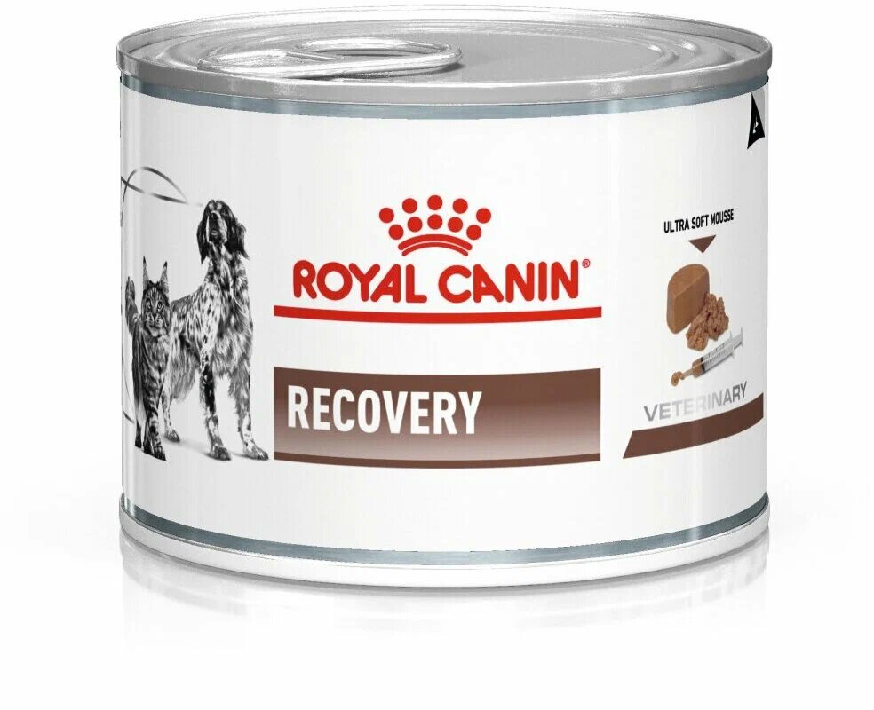 Влажный корм для собак Royal Canin Recovery в период восстановления после операции, 6 шт х 195 г — фото 1