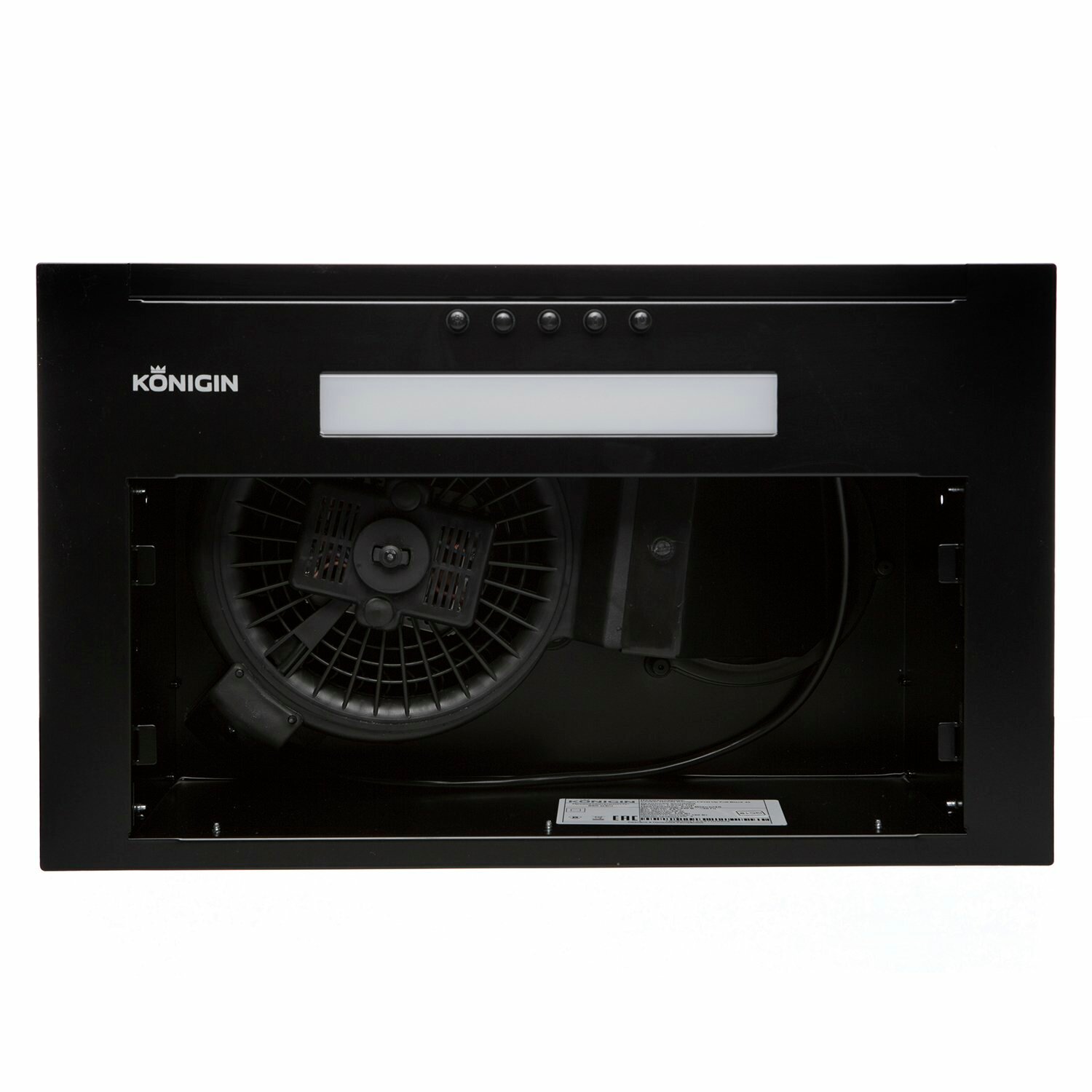 Полновстраиваемая вытяжка Konigin Level Up Full Black 45 — фото 1