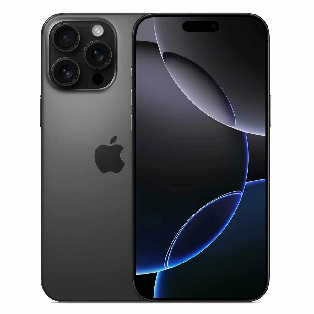 Смартфон Apple iPhone 16 Pro Max 512GB nano SIM + eSIM Black Titanium