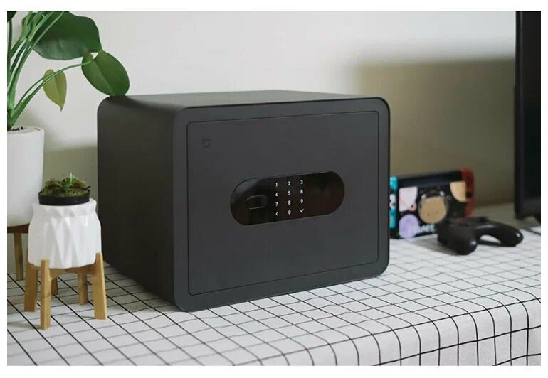 Электронные Сейфы Xiaomi Умный электронный сейф Xiaomi Mi Smart Safe Box (BGX-5/X1-3001)