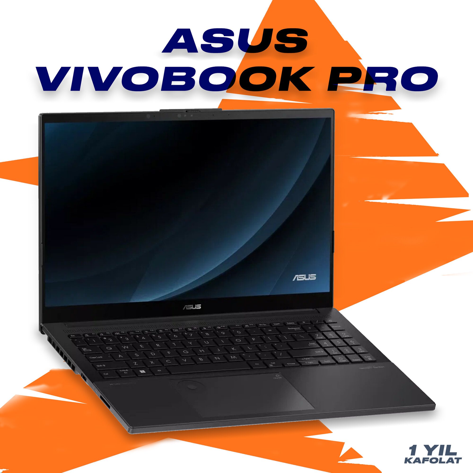Asus Vivobook Pro 15 Q533MJ-U73050 / 15,6" FHD OLED 600 нит 60Гц / Ultra 7-155H / DDR5 16ГБ / SSD 1ТБ / RTX 3050 6ГБ — фото 1