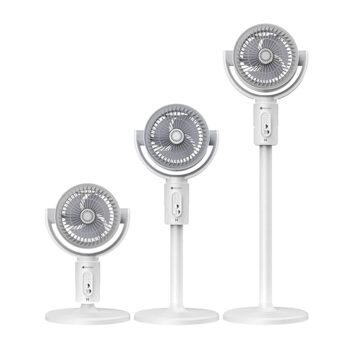 Вентилятор напольный В10 выдвижной с пультом управления белый 3500₽