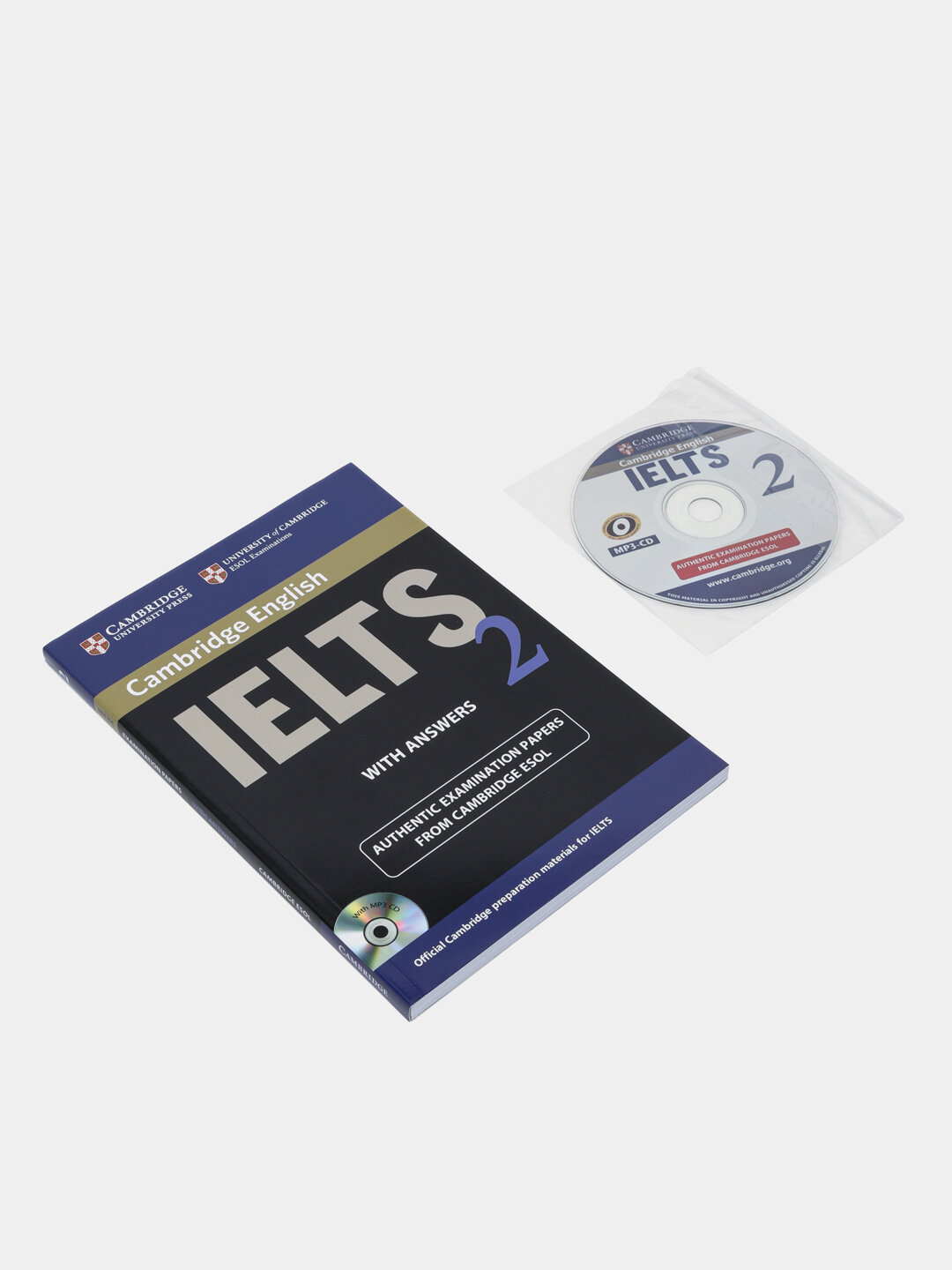 Учебник Cambridge-IELTS 2, для изучения английского, с CD, А5+, 169 страниц — фото 1