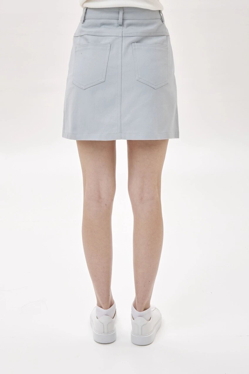 Юбка Selfie, размер XS, голубой — фото 1