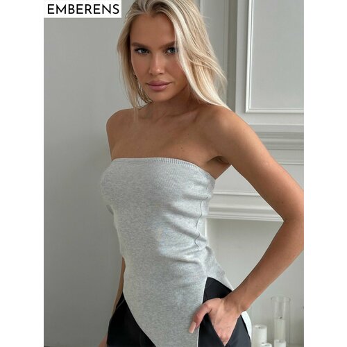 фото Топ emberens, размер l, серый, серый