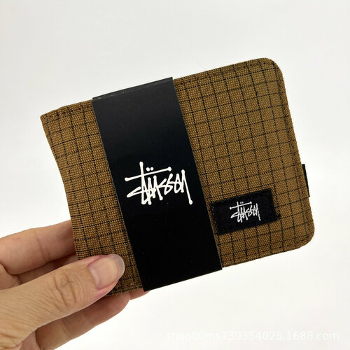 фото Кошелек stussy, фактура вязаная