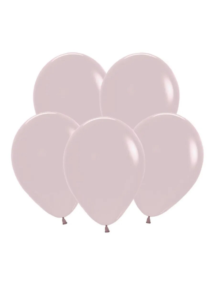 Пыльная роза, Пастель / Rose, латексный шар (5"/12,5 см ) 100 шт. / SEMPERTEX, Колумбия
