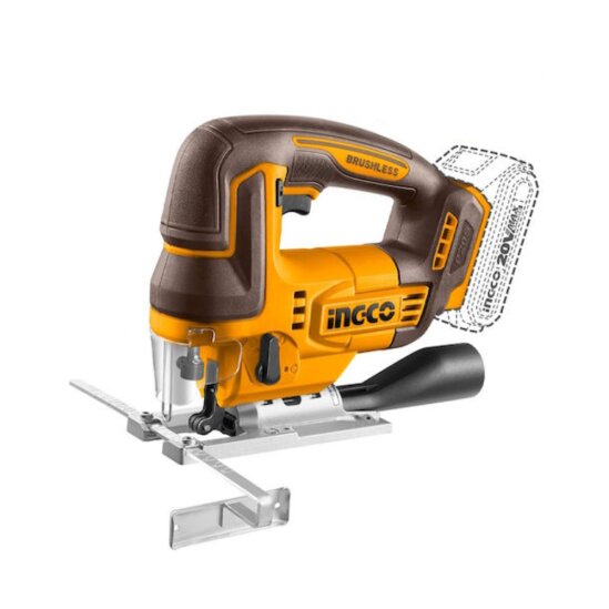 Лобзик INGCO CJSLI1008, бесщёточный, 20V, 3000об/мин, без аккумулятора — фото 1