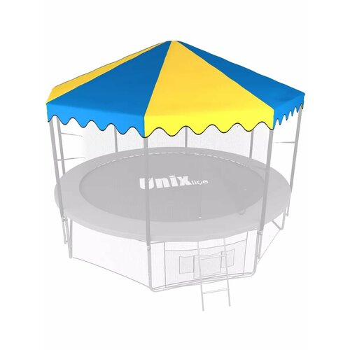 Крыша для батута UNIX Line 12 ft Blue/Yellow UNIXLINE