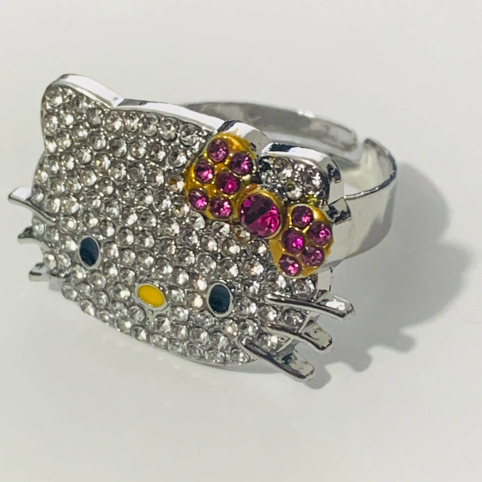 Кольца Hello Kitty Keeppley, Серебряный, Унисекс