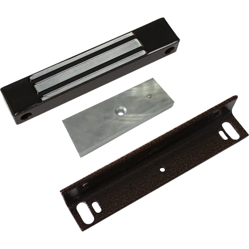 ACCORDTEC Электромагнитный замок ML-400 KB с уголком, цвет коричневый AT-15853